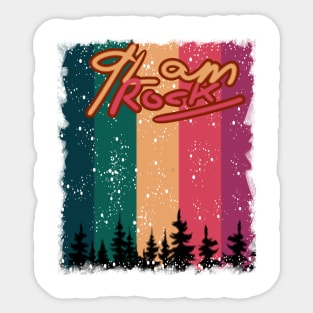 Glam rock /w Sticker